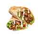 Grilled chicken shawarma
