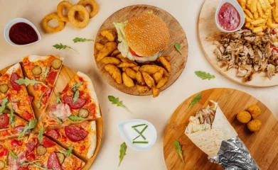 Pizza and Burgers in Bahria Town Lahore